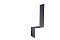 Планка примыкание боковое фальц 0,7 PE с пленкой RAL 7004 сигнальный серый
