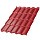 Металлочерепица МЕТАЛЛ ПРОФИЛЬ Монтекристо-M (VikingMP-01-3011-0.45)