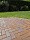Тротуарная клинкерная брусчатка Vandersanden Meran красная, 200*100*52 мм